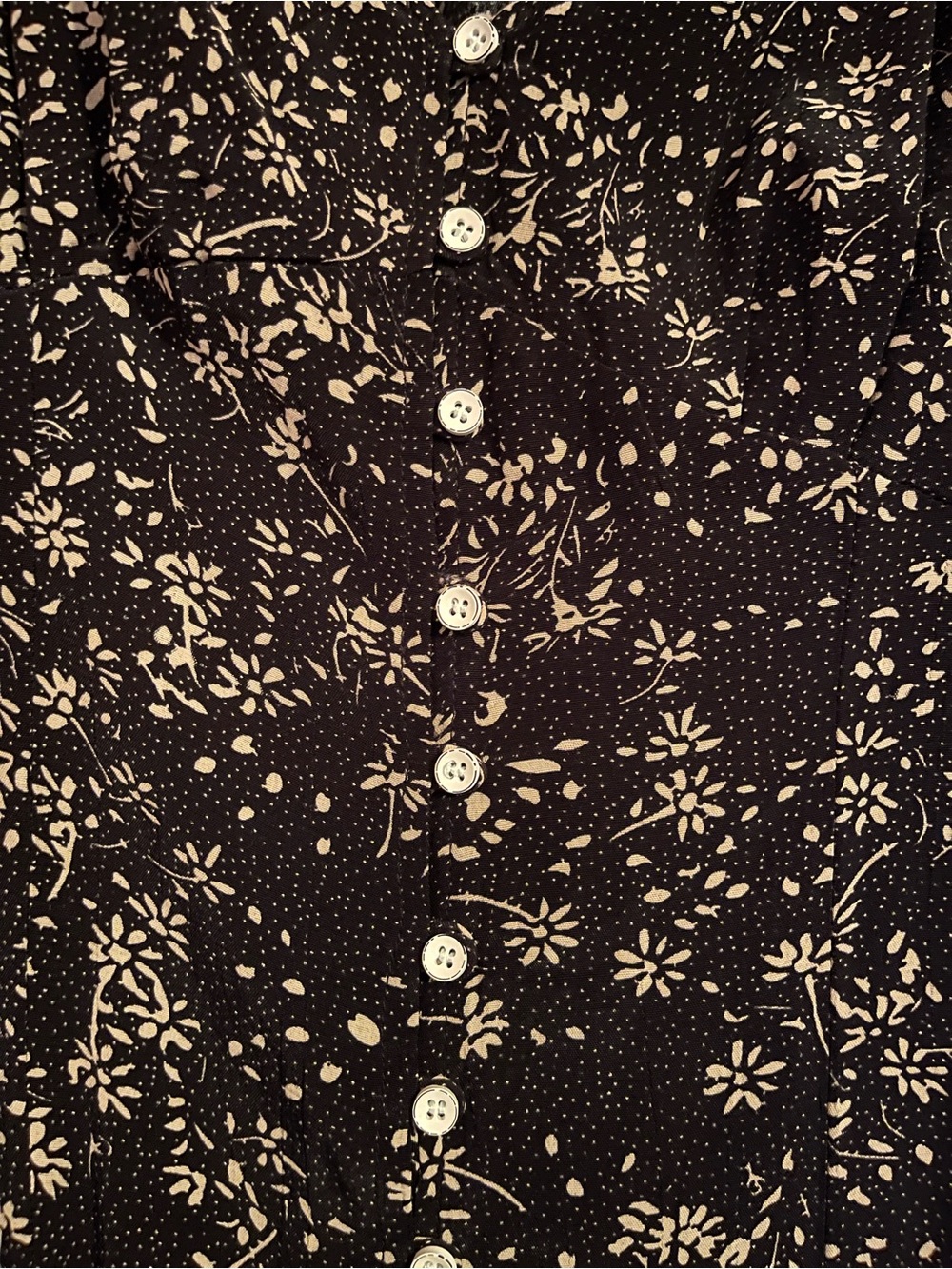 Worth Collective Black Floral Long Sleeve Maxi Dress - Picture 5 of 7